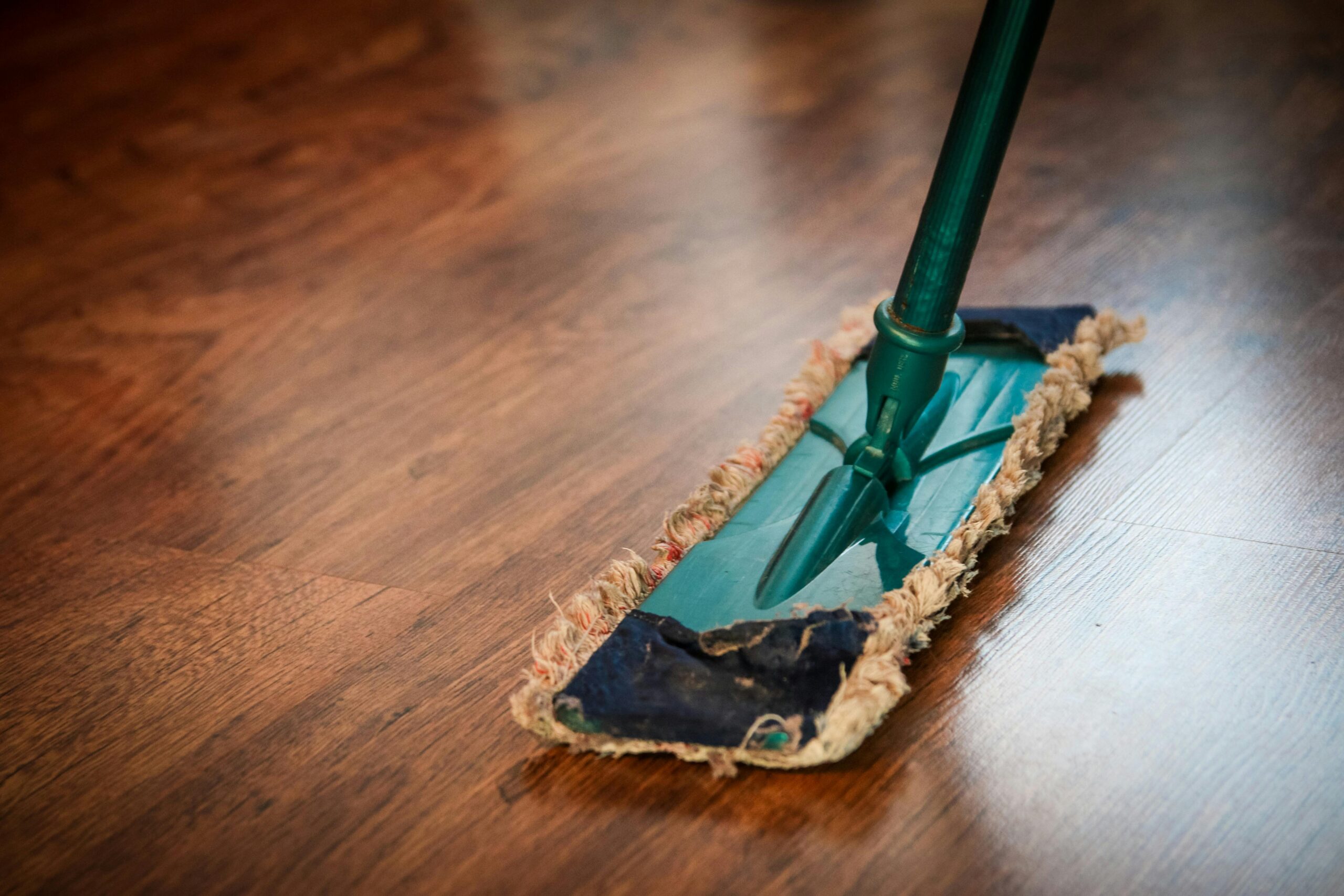 How to clean a sticky floor?